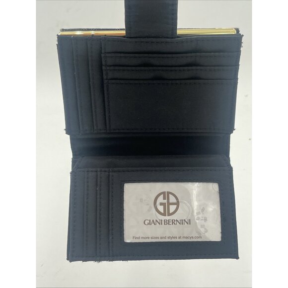 Giani Bernini Floral Signature Framed Indexer Wallet Created for Macy's New - Picture 5 of 6